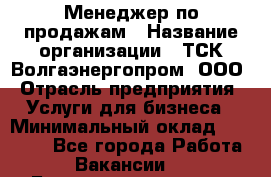 Менеджер по продажам › Название организации ­ ТСК Волгаэнергопром, ООО › Отрасль предприятия ­ Услуги для бизнеса › Минимальный оклад ­ 25 000 - Все города Работа » Вакансии   . Башкортостан респ.,Баймакский р-н